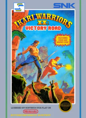 Ikari Warriors II - Victory Road (USA) box cover front